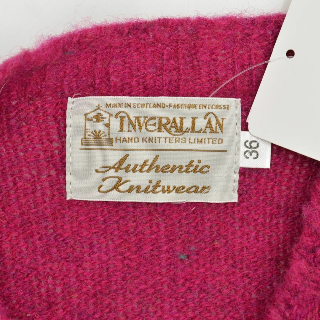 INVERALLAN(インバーアラン)の【INVERALLAN】シェットランドウール長袖ニットセーター メンズのトップス(ニット/セーター)の商品写真