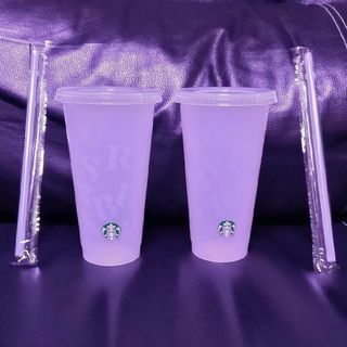 スターバックス(Starbucks)のSTARBUCKS  カラーチェンジングリユーザブルカップ(タンブラー)