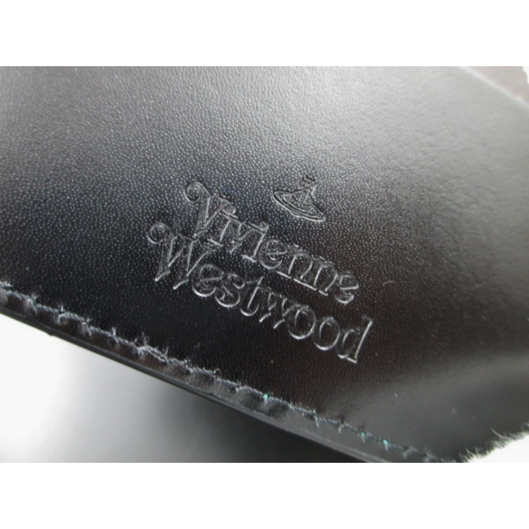 Vivienne Westwood(ヴィヴィアンウエストウッド)の☆ラスト1点限り☆新品☆箱付 ヴィヴィアンウエストウッド 折り財布 黒☆ メンズのファッション小物(折り財布)の商品写真