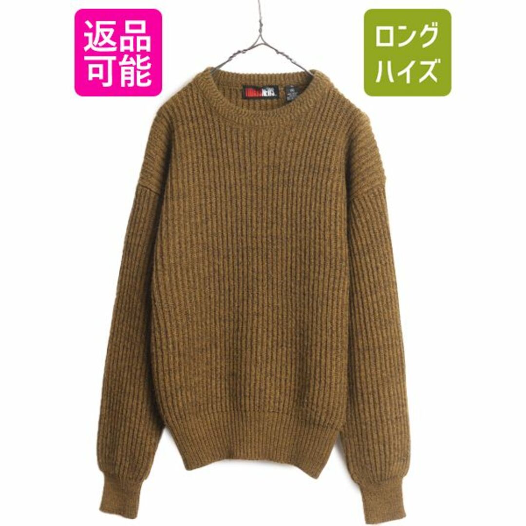90s TODAYS NEWS アクリル チャンキー ニット セーター メンズ 90s TODAYS NEWS アクリル チャンキー ニット セーター メンズ