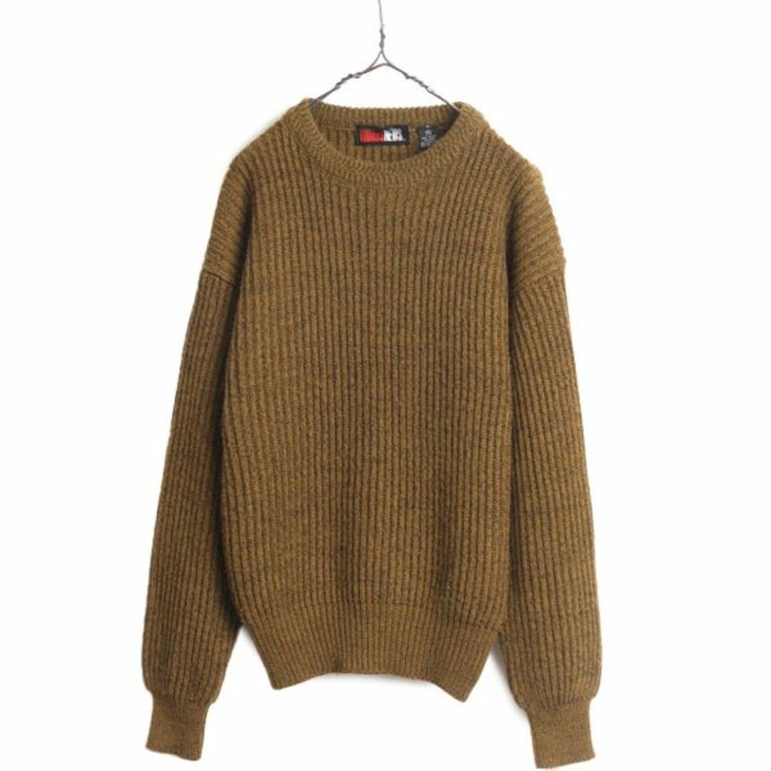 90s TODAYS NEWS アクリル チャンキー ニット セーター メンズ 90s TODAYS NEWS アクリル チャンキー ニット セーター メンズ