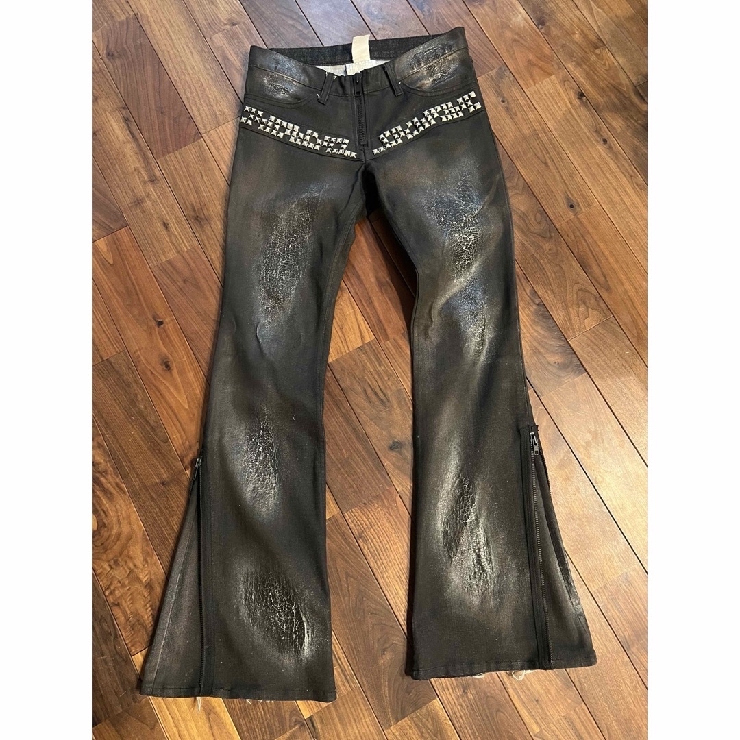 LED RECHWE - 00s veronica archive FLARE denim pantsの通販 by LED RECHWE - 00s veronica archive FLARE denim pantsの通販 by