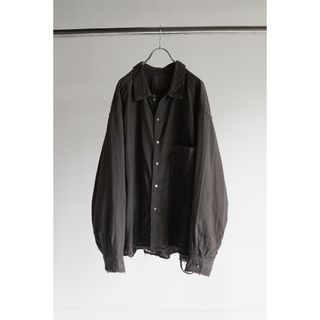 ワンエルディーケーセレクト(1LDK SELECT)のANCELLM  DOUBLEGAUZE CRASH LS SHIRT(シャツ)