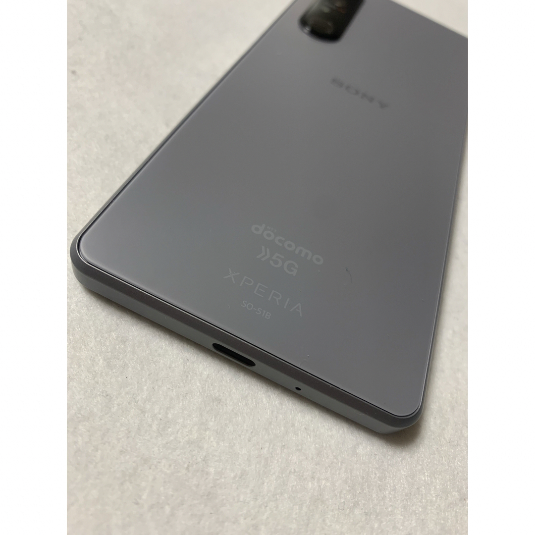 超美品　simフリー　ソニー　XPERIA 1 III SO-51B スマホ/家電/カメラのスマートフォン/携帯電話(スマートフォン本体)の商品写真