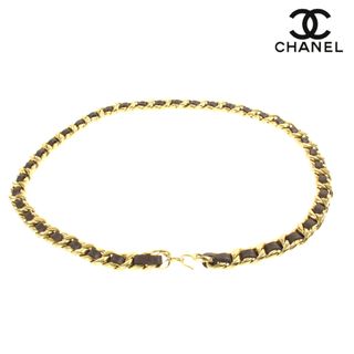 シャネル(CHANEL)のシャネル CHANEL レザーチェーン ベルト(ベルト)