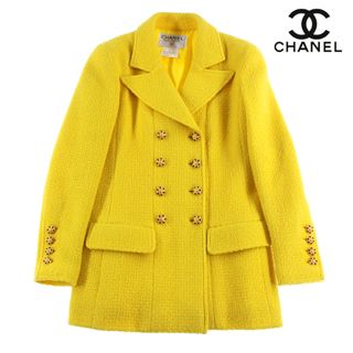 シャネル(CHANEL)のシャネル CHANEL グリポアボタン ウール ジャケット(その他)