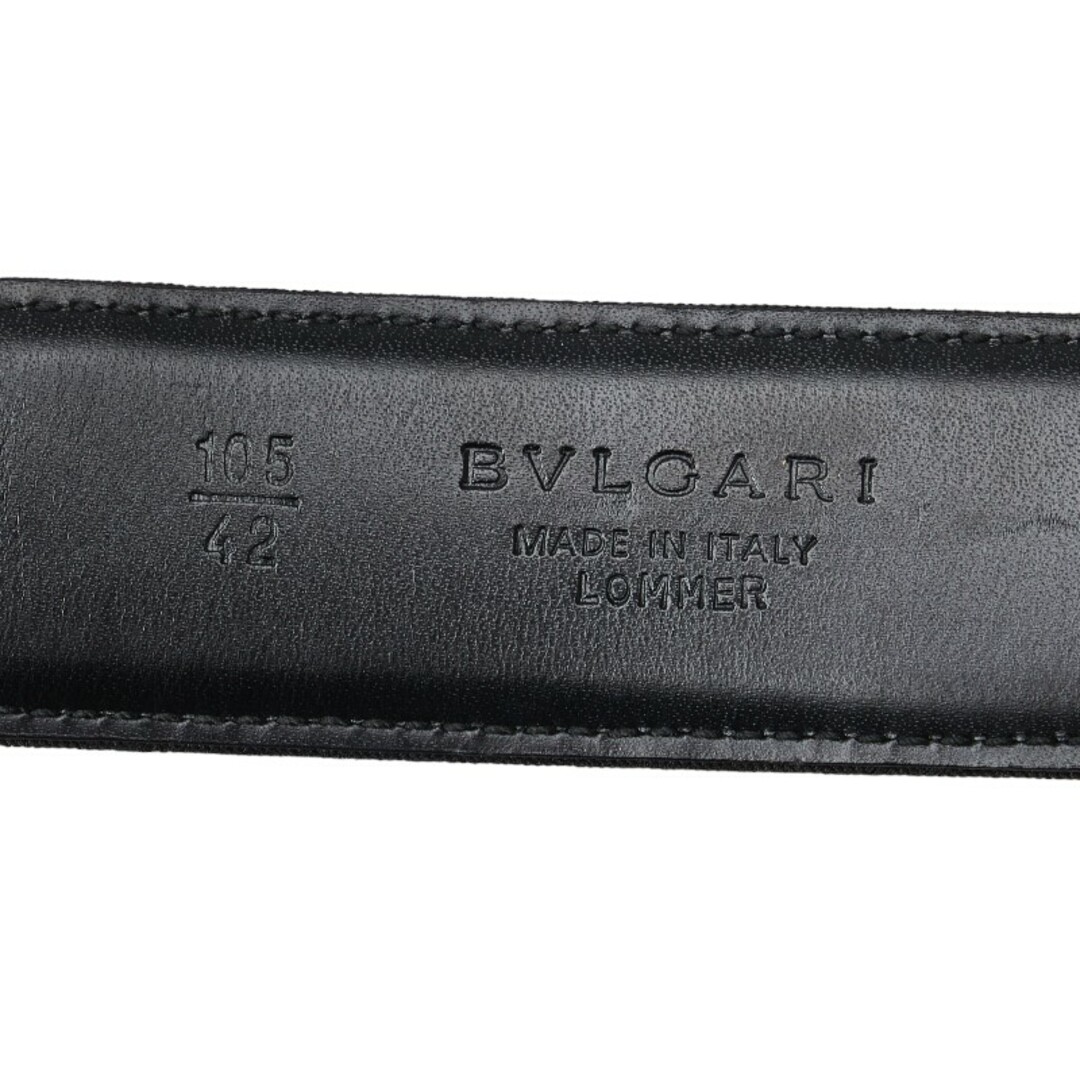 BVLGARI(ブルガリ)のブルガリ ロゴマニア ベルト 42/105 キャンバス メンズ BVLGARI 【222-36964】 メンズのファッション小物(ベルト)の商品写真