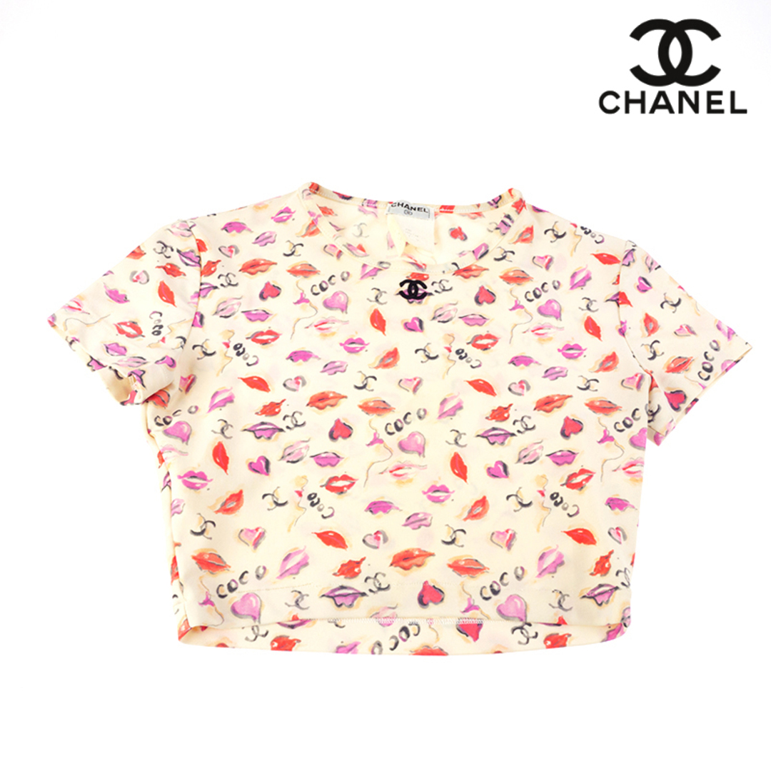 CHANEL(シャネル)のシャネル CHANEL ロゴ リップ カットソー レディースのトップス(カットソー(長袖/七分))の商品写真