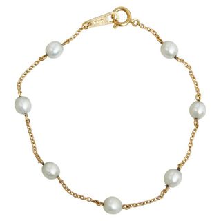 タサキ(TASAKI)のタサキ ブレスレット K18YG イエローゴールド レディース TASAKI 【1-0141975】(ブレスレット/バングル)