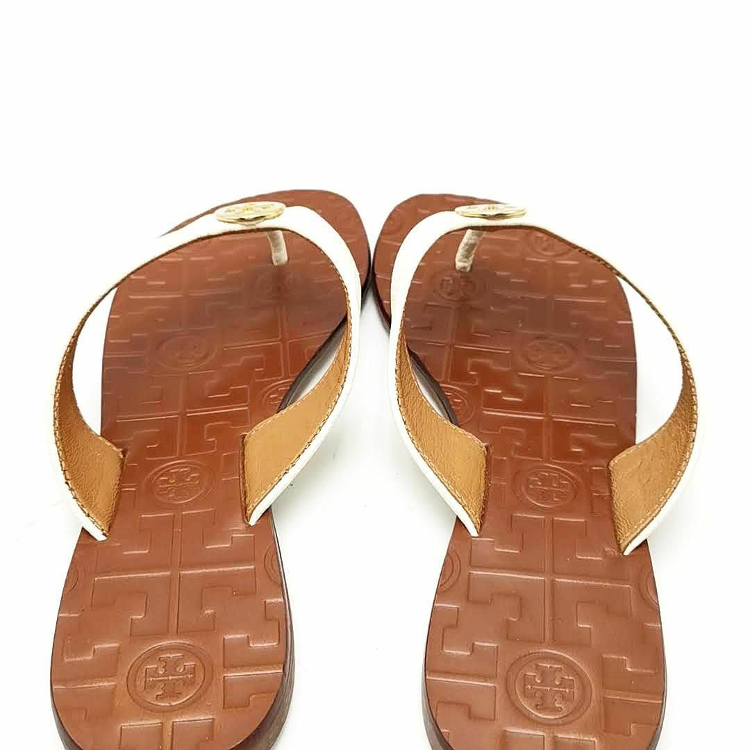 Tory Burch(トリーバーチ)の美品 トリーバーチ サンダル レザー 6M 03-24030603 レディースの靴/シューズ(サンダル)の商品写真