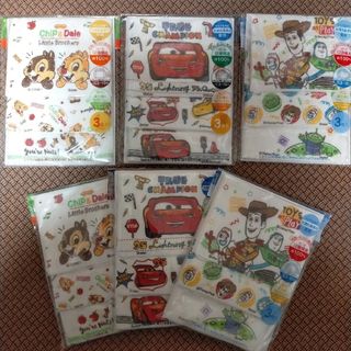 ディズニー(Disney)の子供用ガーゼマスク　3枚入✕6袋　チップ＆デール　カーズ　トイストーリー(キャラクターグッズ)