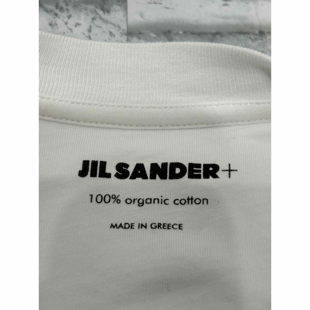 Jil Sander(ジルサンダー)のJILSANDER＋　ロゴパッチ　クルーネック　Tシャツ メンズのトップス(Tシャツ/カットソー(半袖/袖なし))の商品写真