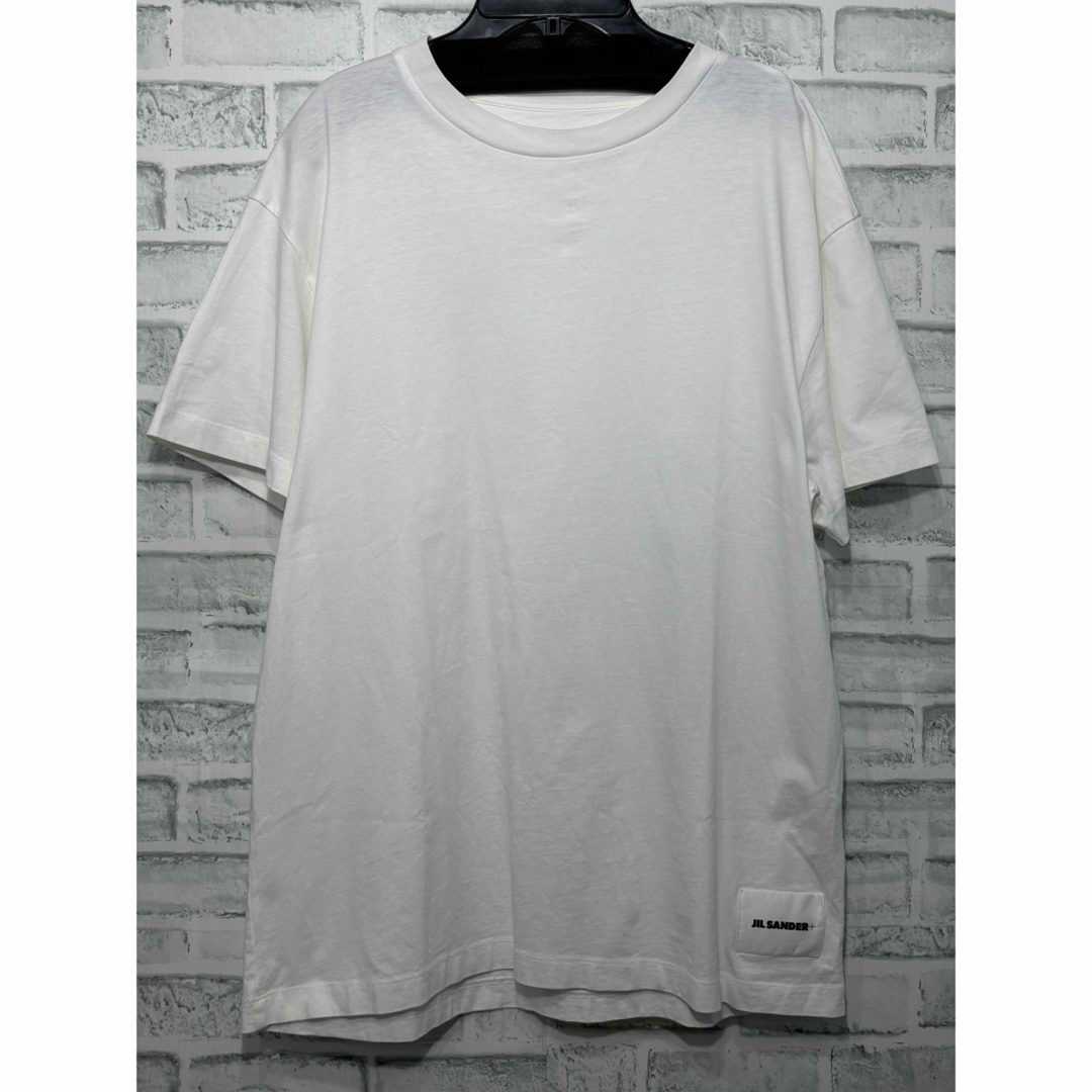 Jil Sander(ジルサンダー)のJILSANDER＋　ロゴパッチ　クルーネック　Tシャツ メンズのトップス(Tシャツ/カットソー(半袖/袖なし))の商品写真