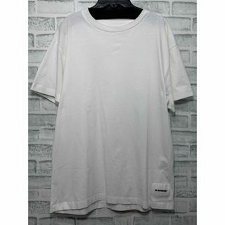 ジルサンダー(Jil Sander)のJILSANDER＋　ロゴパッチ　クルーネック　Tシャツ(Tシャツ/カットソー(半袖/袖なし))