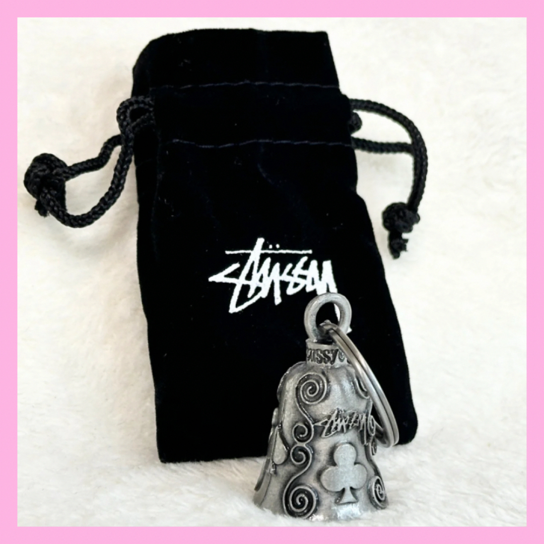 STUSSY(ステューシー)のSTUSSY  ステューシー　キーホルダー　GuardianBell  新品 メンズのファッション小物(キーホルダー)の商品写真