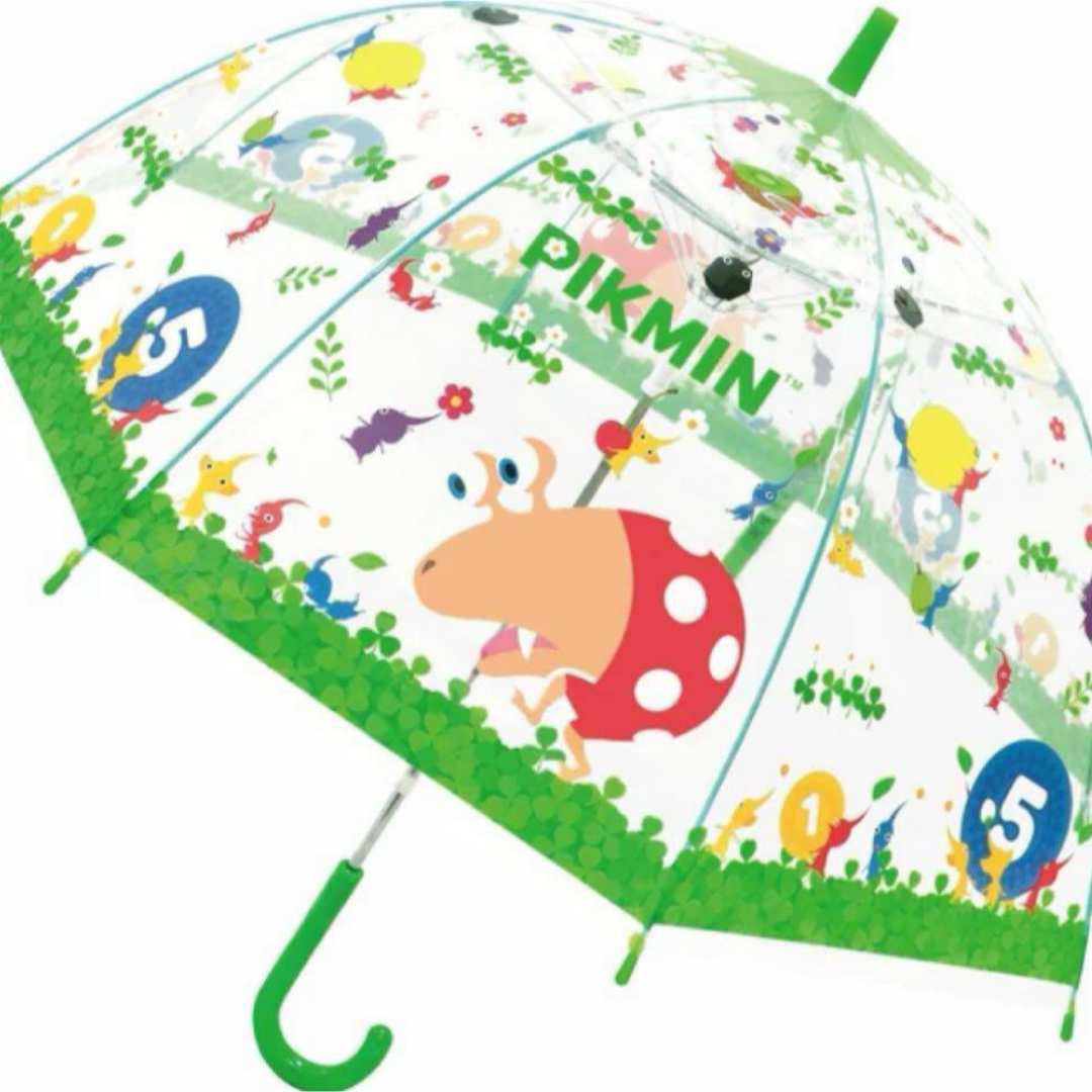 NINTENDO 64(ニンテンドウ64)の新品タグつき☆ピクミン　雨傘　２本セット レディースのファッション小物(傘)の商品写真