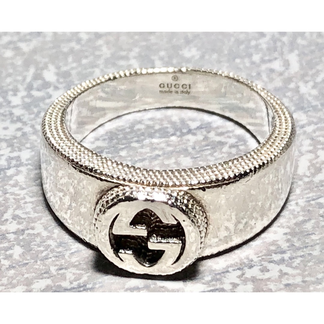 Gucci(グッチ)のグッチ　GUCCI 指輪　インターロッキング　シルバー 925 silver  メンズのアクセサリー(リング(指輪))の商品写真