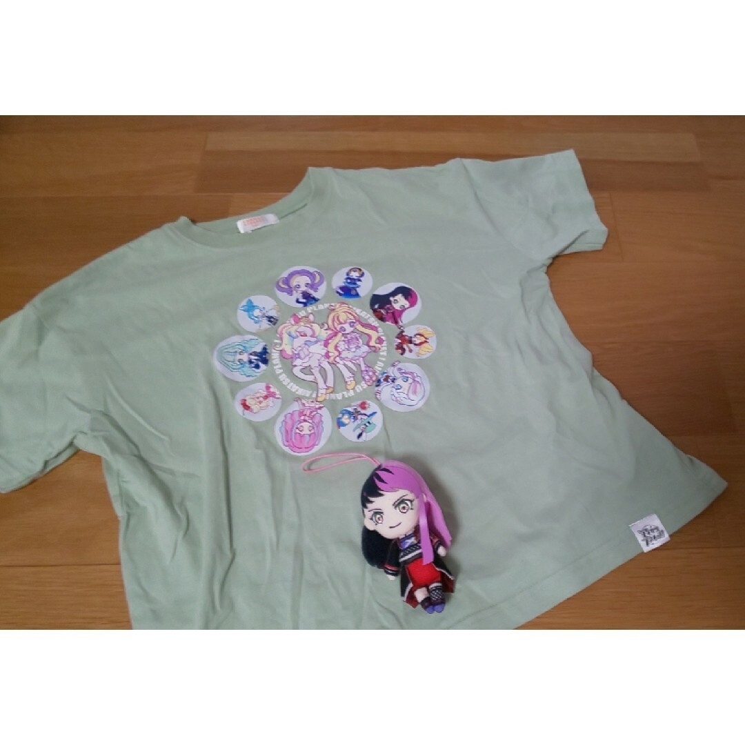 アイカツ! - アイカツ!プラネット140cmTシャツ2枚+マスコット アイカツ! - アイカツ!プラネット140cmTシャツ2枚+マスコット