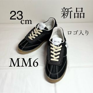 MM6 - MM6 Maison Margielaマルジェラ　ロゴスニーカー　ブラック　36