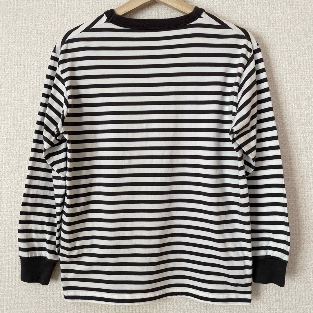 FORK&SPOON(フォークアンドスプーン)のFORK&SPOON ボーダーロングスリーブTシャツ　OFF×CHC レディースのトップス(カットソー(長袖/七分))の商品写真