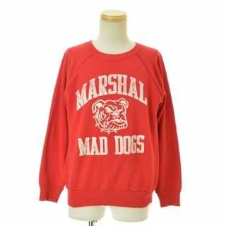 【VINTAGE】MARSHAL MAD DOGS 3段プリント長袖スウェット(スウェット)