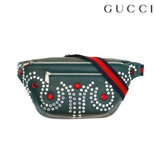 グッチ(Gucci)のグッチ GUCCI ビジュートリム ベルトバッグ ボディバッグ(ボディバッグ/ウエストポーチ)