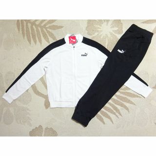 PUMA - 【新品☆未使用】pumaプーマ ジャージ 上下セットアップ 白sの