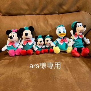 ディズニー(Disney)の☺︎ars様専用☺︎ミッキー&フレンズ ぬいぐるみ 一番くじ(キャラクターグッズ)