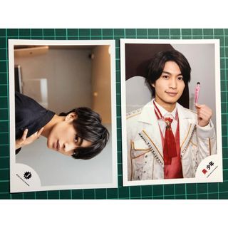 ジャニーズジュニア(ジャニーズJr.)の美 少年　那須雄登　公式写真　2枚セット(アイドルグッズ)