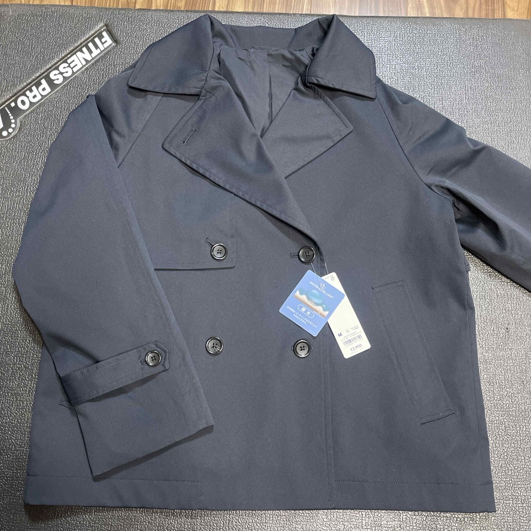 GU(ジーユー)のGU＊ショートトレンチジャケット レディースのジャケット/アウター(トレンチコート)の商品写真