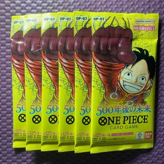 ワンピース(ONE PIECE)のワンピースカードゲーム　500年後の未来　6パック(Box/デッキ/パック)