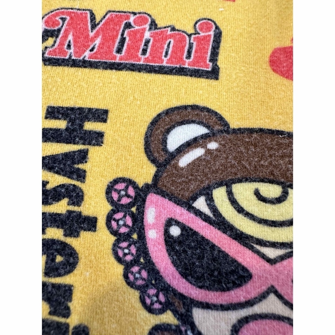 HYSTERIC MINI(ヒステリックミニ)のヒステリックミニ TEDDYMINICOLLAGE 7分丈レギンス　105 キッズ/ベビー/マタニティのキッズ服女の子用(90cm~)(パンツ/スパッツ)の商品写真