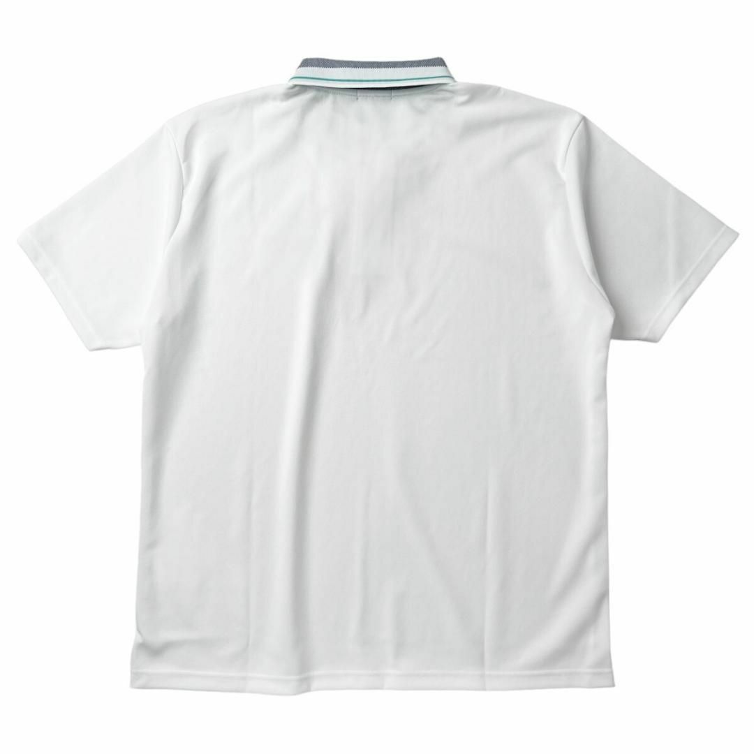Paradiso(パラディーゾ)の新品 未使用 PARADISO パラディーゾ 半袖 ポロシャツ メンズ L 白 スポーツ/アウトドアのゴルフ(ウエア)の商品写真