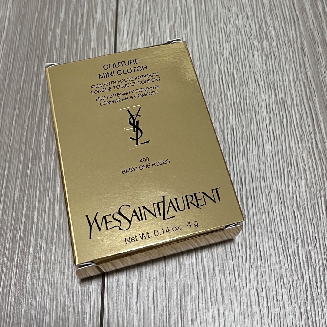 Yves Saint Laurent(イヴサンローラン)のクチュールミニクラッチ　400 コスメ/美容のベースメイク/化粧品(アイシャドウ)の商品写真