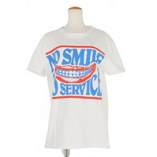 ステラマッカートニー(Stella McCartney)のステラマッカートニー NO SMILE NO SERVICE プリントTシャツ(Tシャツ/カットソー(七分/長袖))