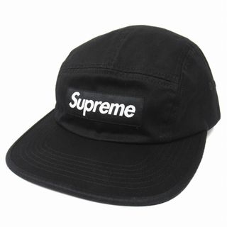 シュプリーム(Supreme)の美品 シュプリーム SUPREME キャンプ ジェット キャップ 帽子 黒(その他)