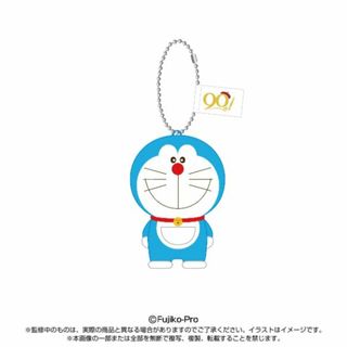 ドラエモン(ドラえもん)のドラえもん ぷりぬいマスコット 藤子・F・不二雄 生誕90周年記念 ストラップ キーホルダー(ストラップ/イヤホンジャック)