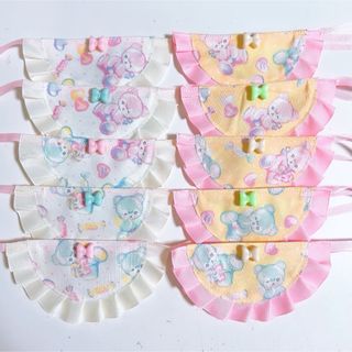 トリミングチョーカー　スタイ　10枚(ペット服/アクセサリー)