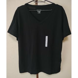 ジーユー(GU)のGU ジーユー ＶネックカラーTシャツ XL 新品未使用(Tシャツ(半袖/袖なし))