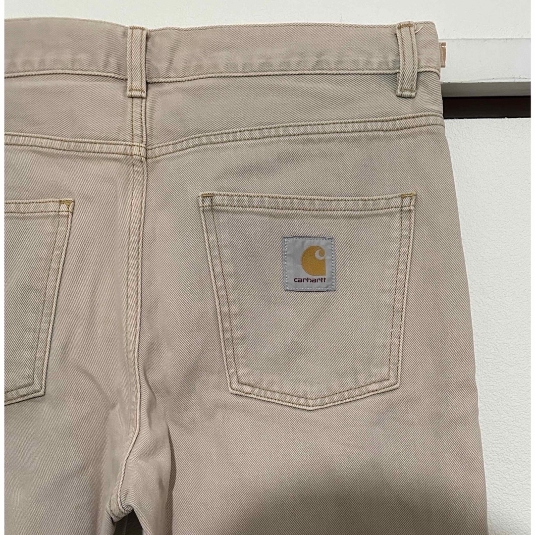 carhartt(カーハート)の★★ （股下69cm）カーハート　newel pant  30インチ　ベージュ　 メンズのパンツ(デニム/ジーンズ)の商品写真