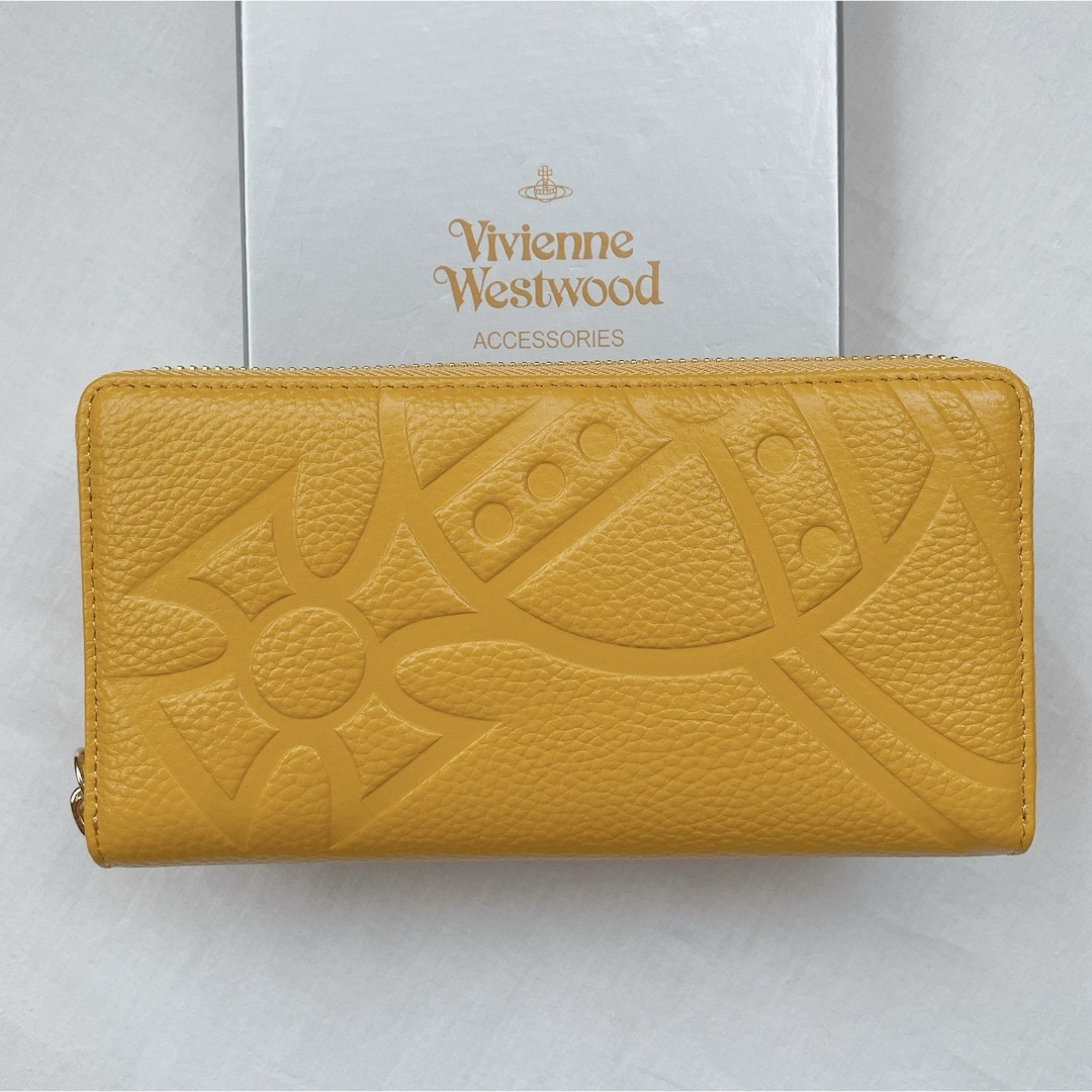 Vivienne Westwood 長財布 55VV311 黄色 イエロー | フリマアプリ ラクマ