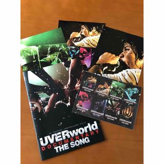 ウーバーワールド(UVERworld)のUVERworld THE SONG  パンフレット フライヤー ステッカー(ミュージシャン)