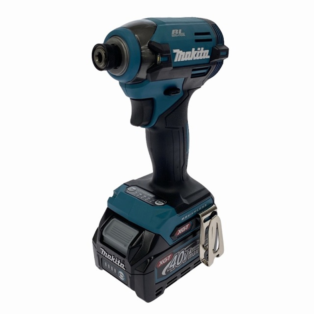 Makita(マキタ)の☆未使用 最新型☆makita マキタ 40Vmax 充電式インパクトドライバ TD003GRAX バッテリBL4020×2本 充電器DC40RA ケース付 86700 自動車/バイクのバイク(工具)の商品写真