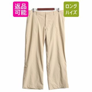 patagonia - 10年製 パタゴニア インターコンチネンタル ナイロン パンツ 14 レディース L 程/ 古着 Patagonia アウトドア ポケット付き ベージュ 薄手