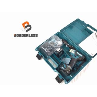 マキタ(Makita)の☆未使用☆makita マキタ 10.8V 充電式インパクトドライバ TD111DSHX 青/ブルー 充電器 バッテリー2個 ケース付 84404(工具)