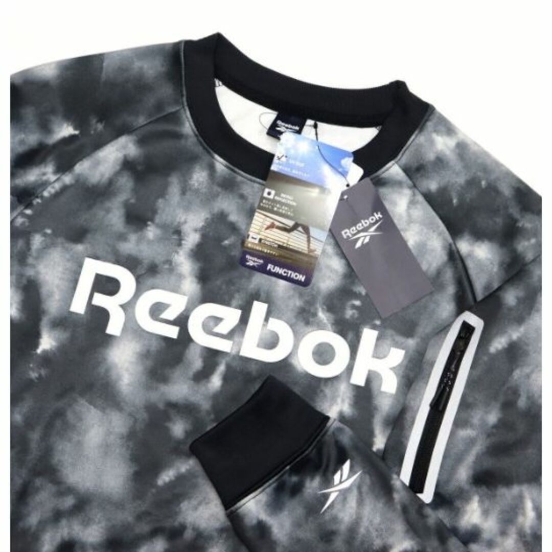 Reebok(リーボック)の【新品】リーボック 裏起毛 暖かい 機能性抜群 ジャケット ポケット付 迷彩 M メンズのトップス(スウェット)の商品写真