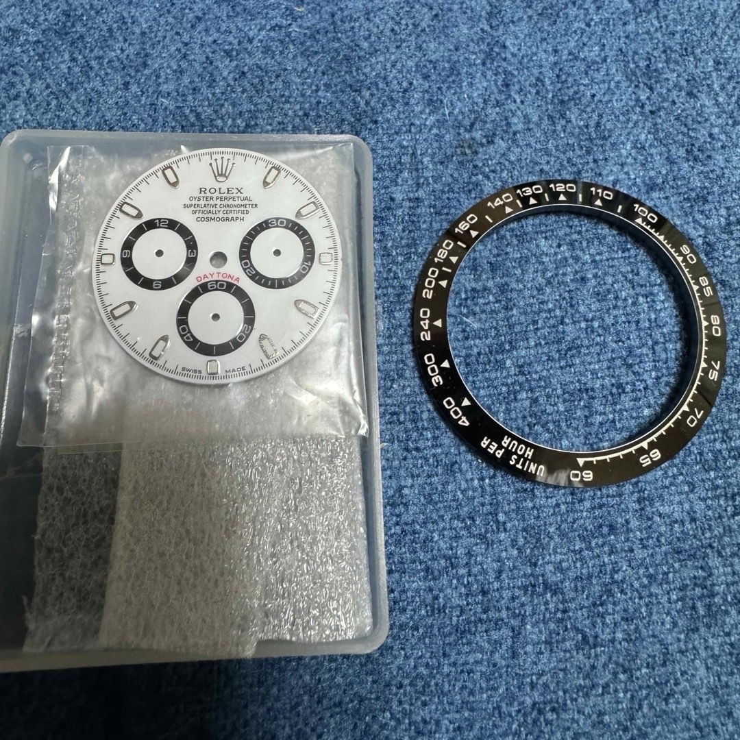 ROLEX(ロレックス)のデイトナ　116500 社外セラミックベゼル　文字盤 メンズの時計(腕時計(アナログ))の商品写真