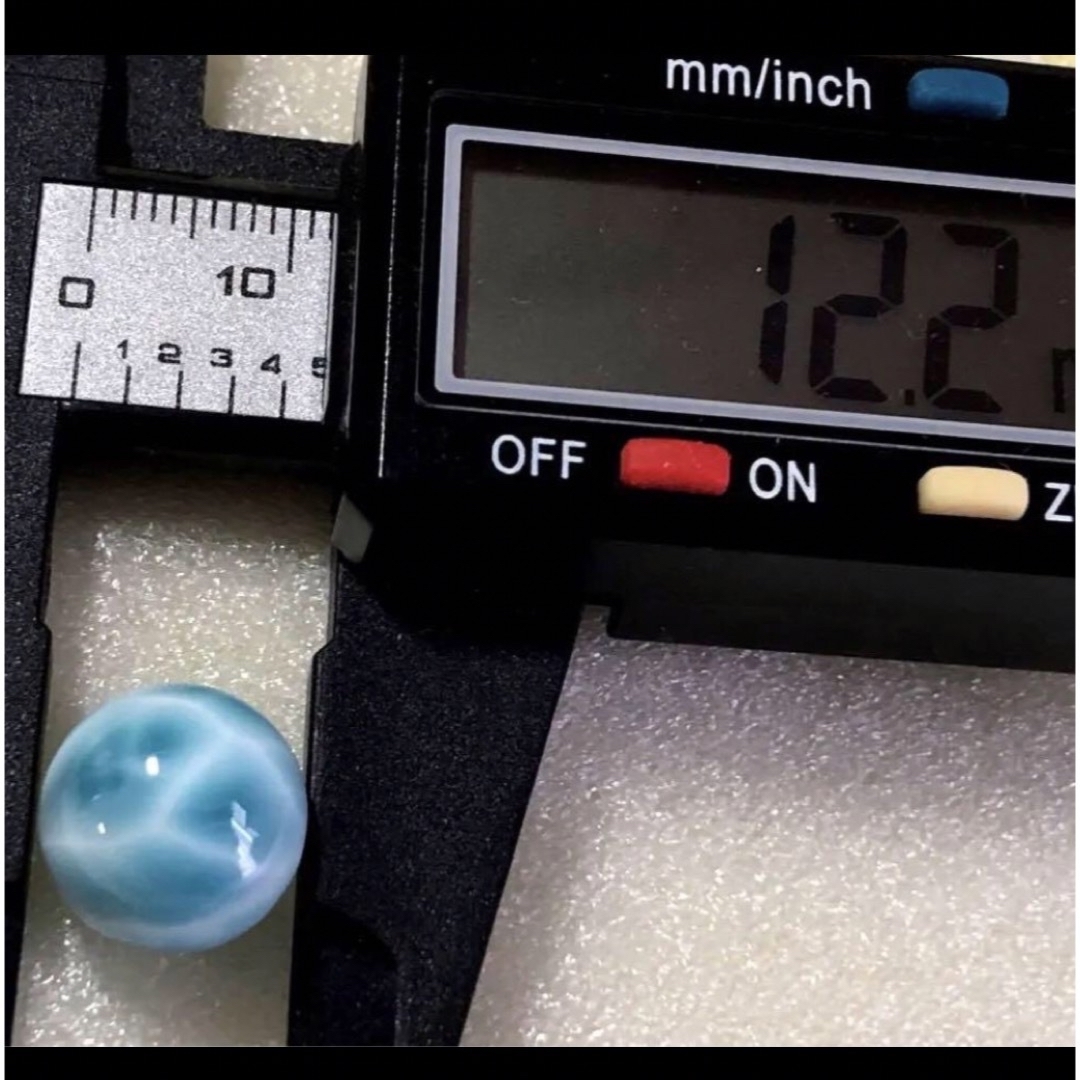 新入荷ドミニカ共和国産ラリマー12.2mm(極特ランクに特極上品)(12201) 新入荷ドミニカ共和国産ラリマー12.2mm(極特ランクに特極上品)(12201)