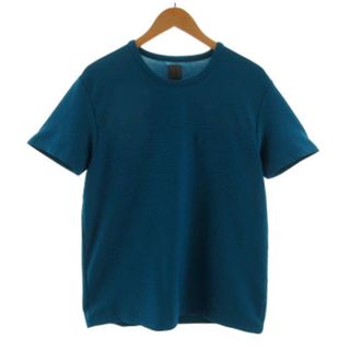 シーケーカルバンクライン(ck Calvin Klein)のck Calvin Klein Tシャツ 丸首 半袖 速乾 ストレッチ 青系 M(Tシャツ/カットソー(半袖/袖なし))