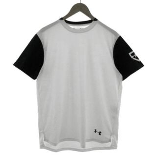 アンダーアーマー(UNDER ARMOUR)のアンダーアーマー Tシャツ HEATGEAR 1313388 半袖 白 黒 MD(その他)